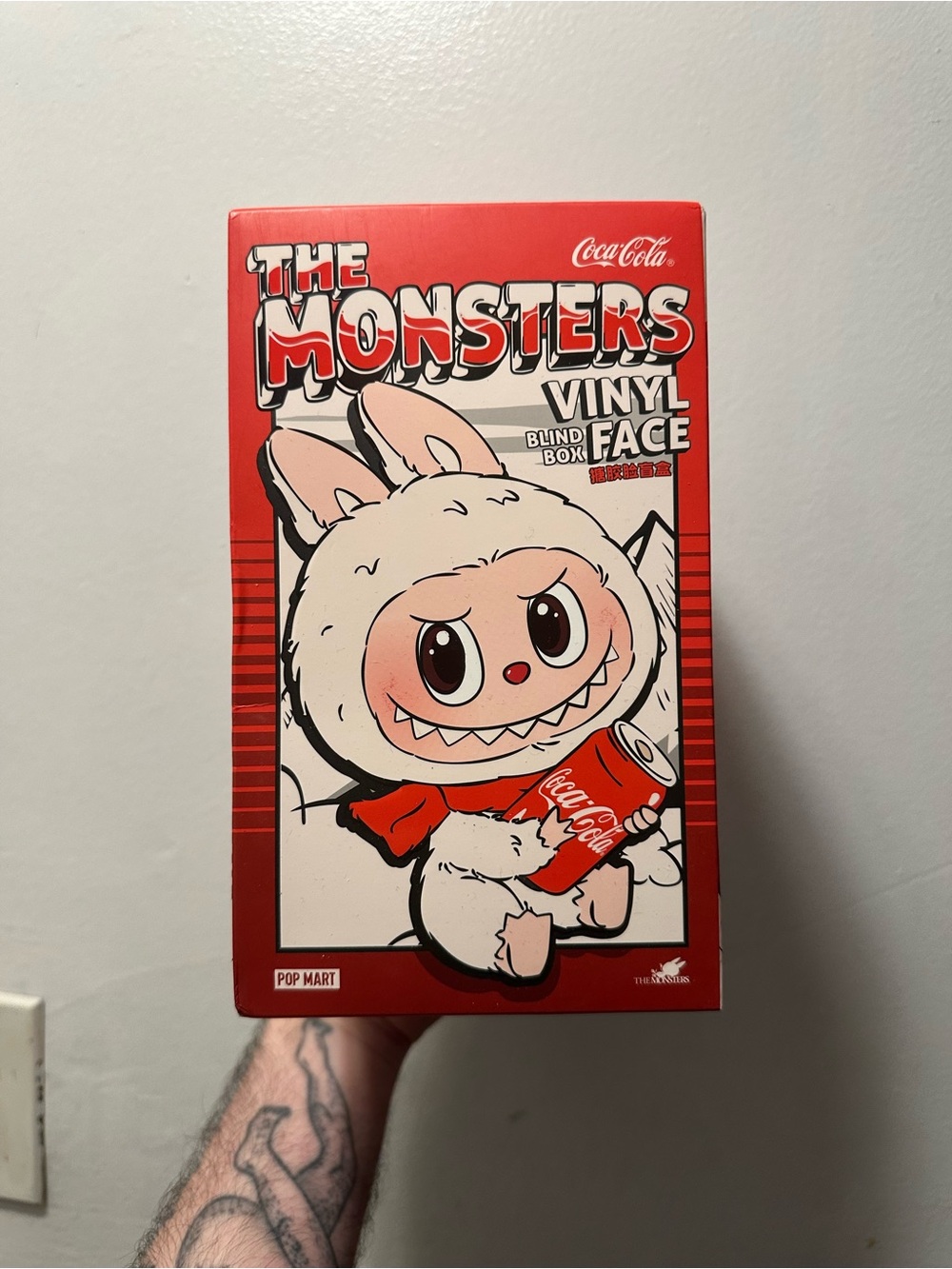 Coca Cola The Monsters Red Vinyl Blind Box Face Collectible CONFIRMED COLA SHAKE
